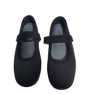 Orthofeet Women's Black Maryjane Comfort Shoes Size 8M 82625-2791